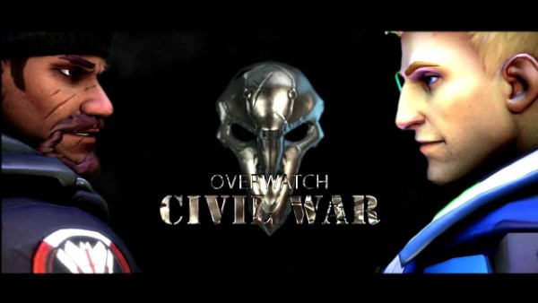 Overwatch civil war เอาจู๋ยัดปากให้อม